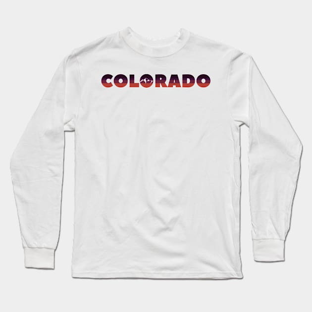 colorado rocky mountains Long Sleeve T-Shirt by pholange